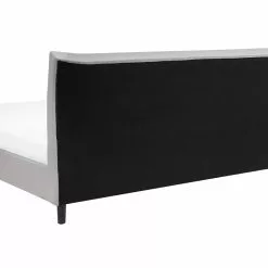 Beliani Bed Stof Lichtgrijs In Diverse Formaten SAVERNE -Exporteren Stoelen Winkel undef src sa picid 285374 type whitesh image scaled