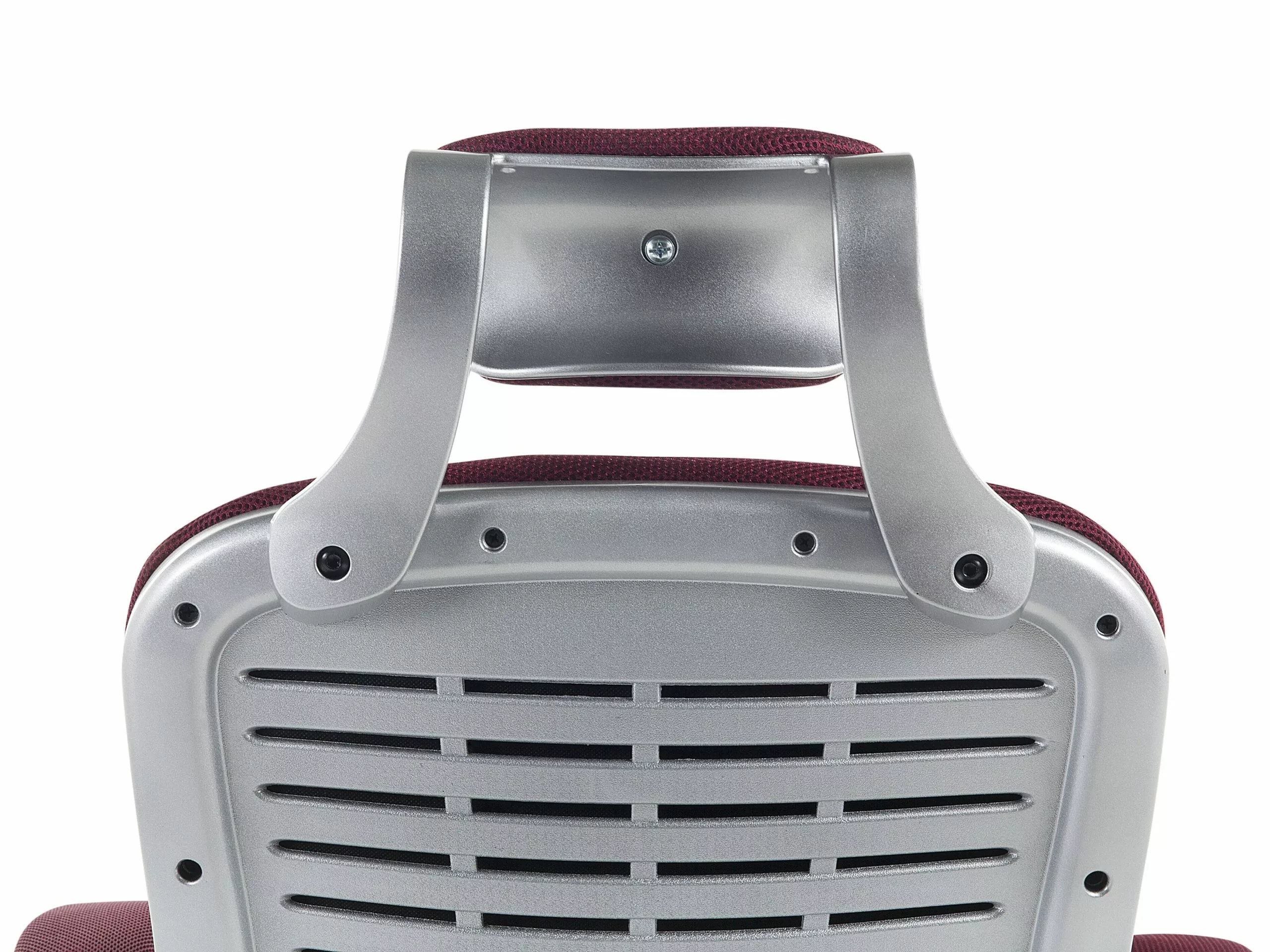 Beliani Bureaustoel Wijnrood PREMIER - Afbeelding 9