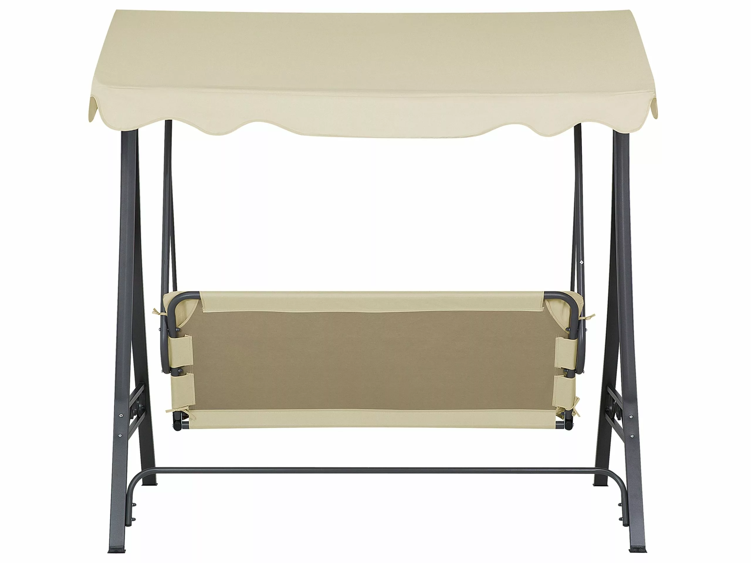 Beliani Schommelbank Beige GARBO - Afbeelding 10