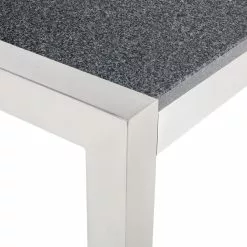 Beliani Tuintafel Graniet/RVS Grijs In Diverse Formaten GROSSETO -Exporteren Stoelen Winkel undef src sa picid 450003 type whitesh image scaled