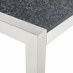 Beliani Tuintafel Graniet/RVS Zwart In Diverse Formaten GROSSETO -Exporteren Stoelen Winkel undef src sa picid 450456 type whitesh image scaled