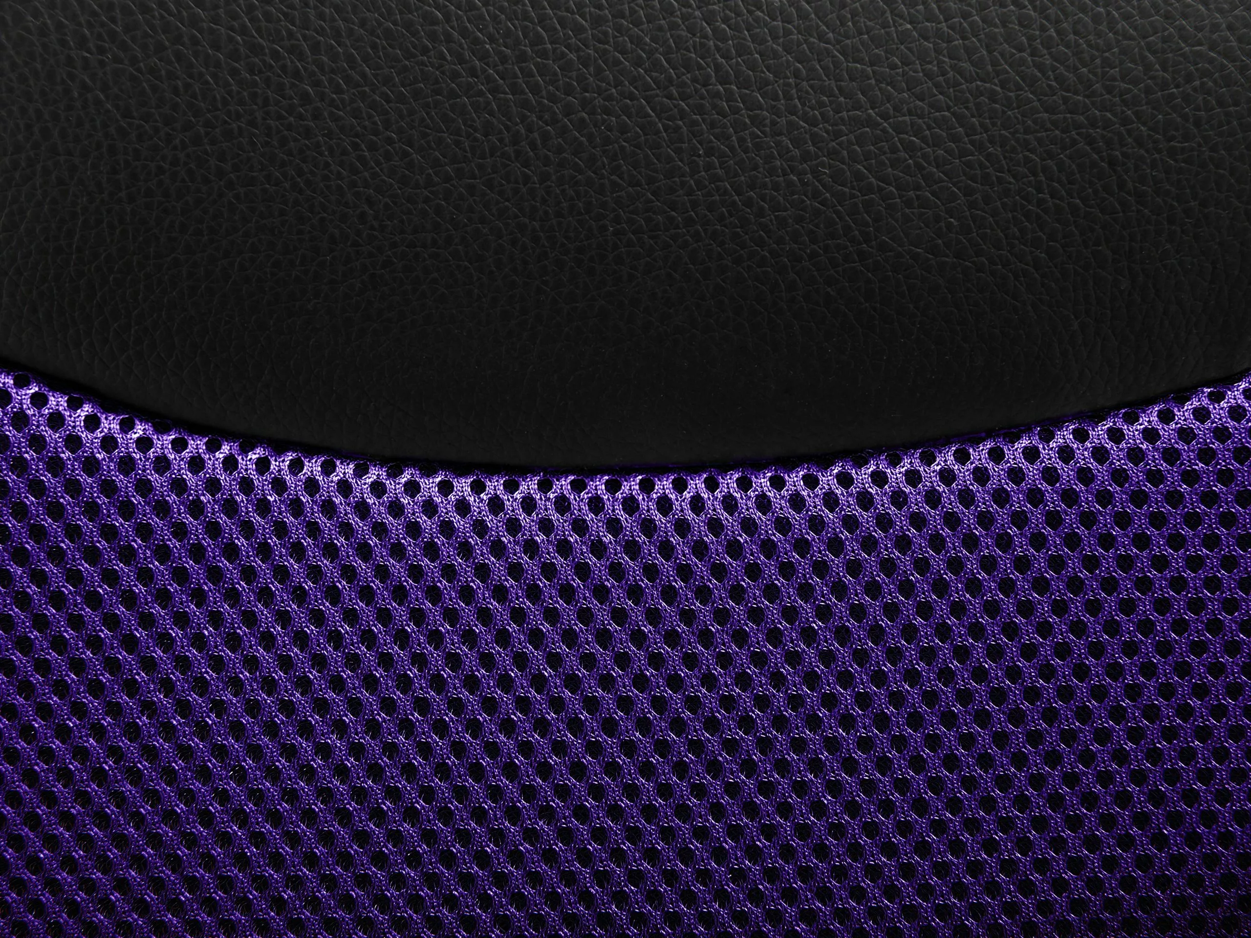 Beliani Bureaustoel Paars FIGHTER - Afbeelding 9