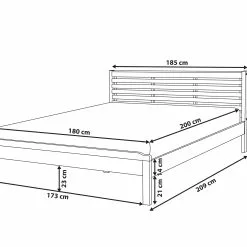 Beliani Bed Hout Donkerbruin In Diverse Formaten CARNAC -Exporteren Stoelen Winkel undef src sa picid 677897 type whitesh image scaled