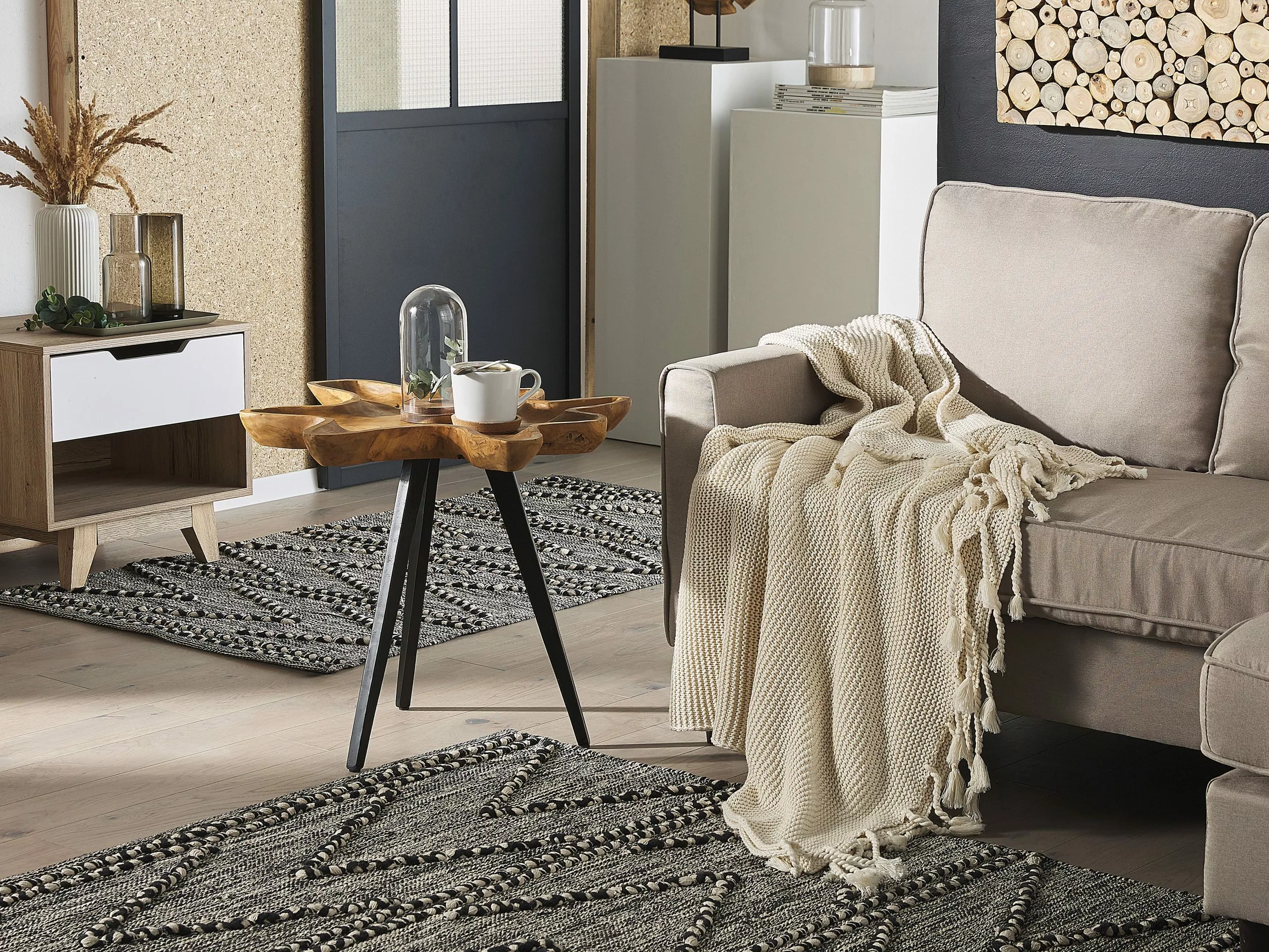 Beliani Salontafel Hout ELSA - Afbeelding 2