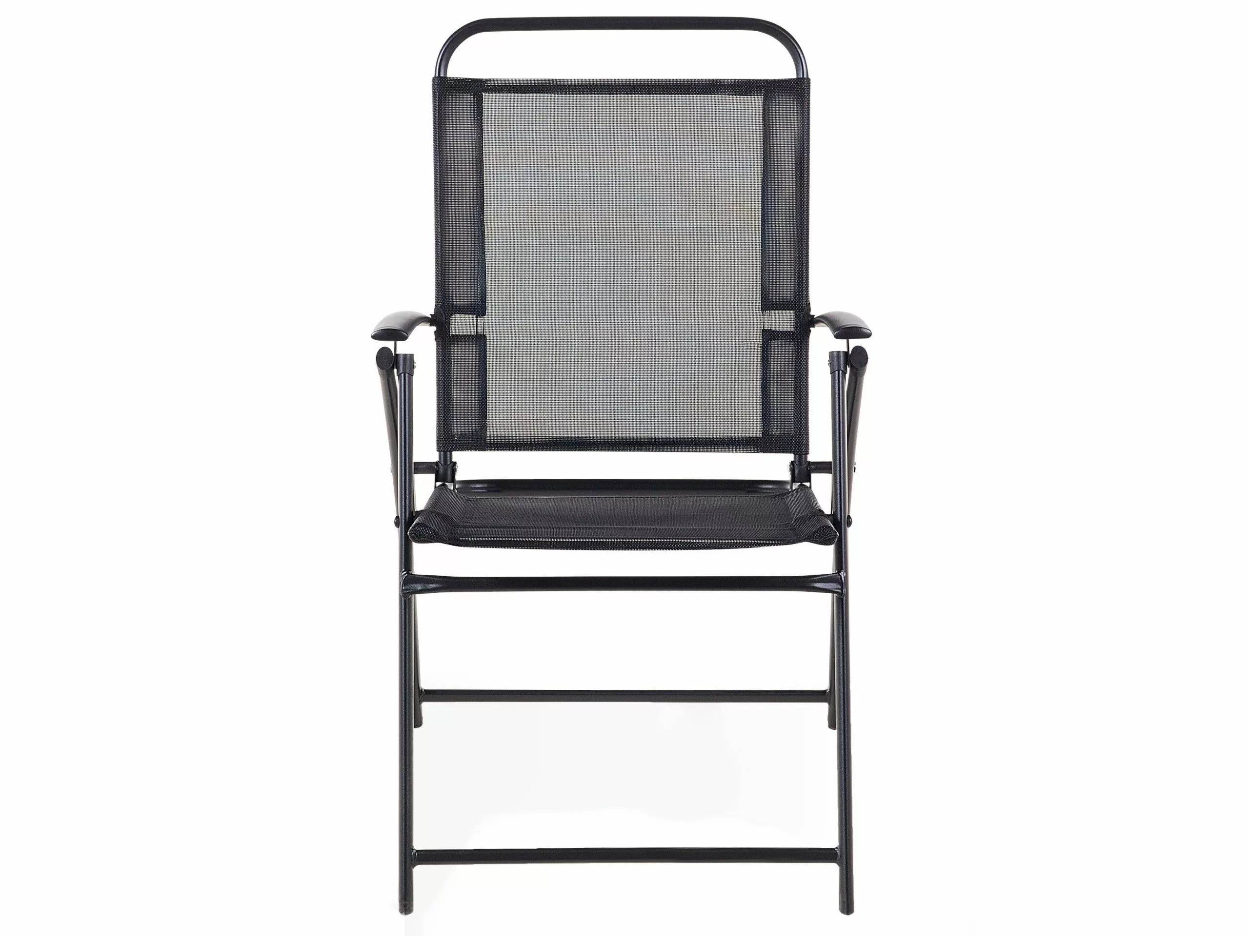 Beliani Tuinset Glas/staal Zwart LIVO - Afbeelding 10