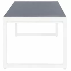 Beliani Tuinset Aluminium Grijs BACOLI -Exporteren Stoelen Winkel undef src sa picid 679182 type whitesh image scaled