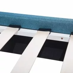 Beliani Bed Stof Donkerblauw 90 X 200 Cm RENNES -Exporteren Stoelen Winkel undef src sa picid 679885 type whitesh image scaled