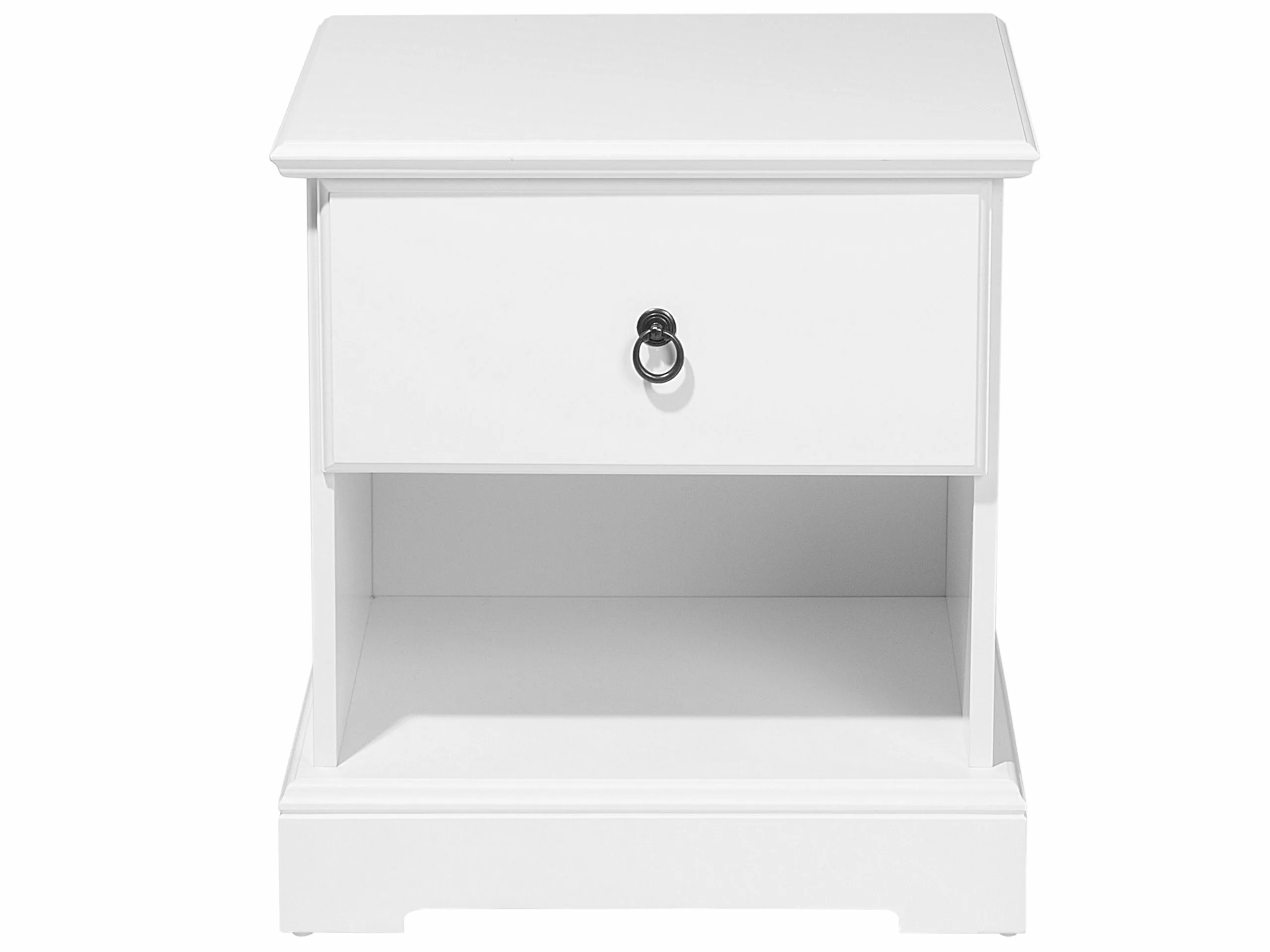 Beliani Nachtkastje Wit GILBERT 6 Beliani Nachtkastje Wit GILBERT - Afbeelding 4