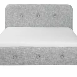 Beliani Bed Stof Lichtgrijs In Diverse Formaten RENNES -Exporteren Stoelen Winkel undef src sa picid 684077 type whitesh image scaled