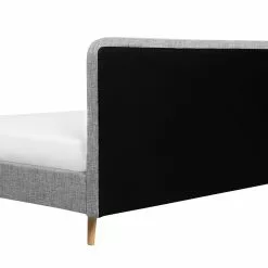 Beliani Bed Stof Lichtgrijs In Diverse Formaten RENNES -Exporteren Stoelen Winkel undef src sa picid 684079 type whitesh image scaled