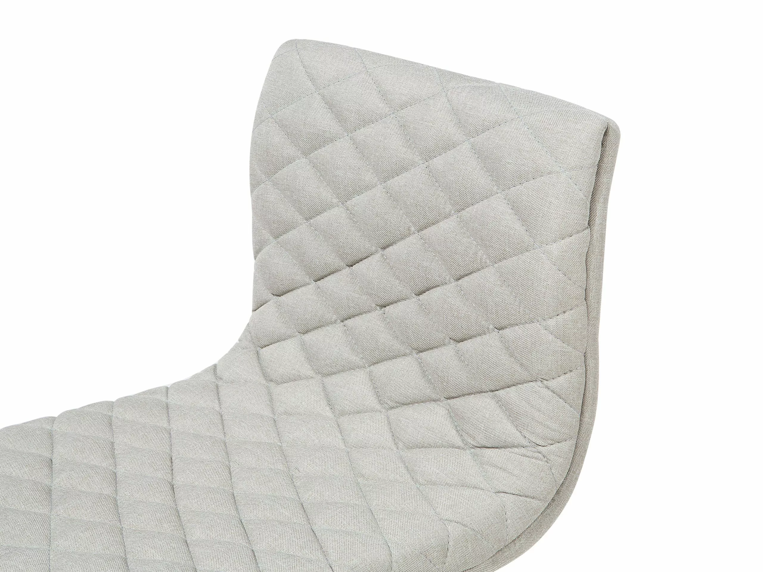 Beliani Barkruk Set Van 2 Stof Beige ORLANDO 10 Beliani Barkruk Set Van 2 Stof Beige ORLANDO - Afbeelding 8