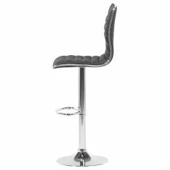 Beliani Barkruk Set Van 2 Stof Zwart LUCERNE -Exporteren Stoelen Winkel undef src sa picid 685921 type whitesh image scaled