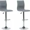 Beliani Barkruk Set Van 2 Stof Grijs LUCERNE -Exporteren Stoelen Winkel undef src sa picid 685937 type whitesh image