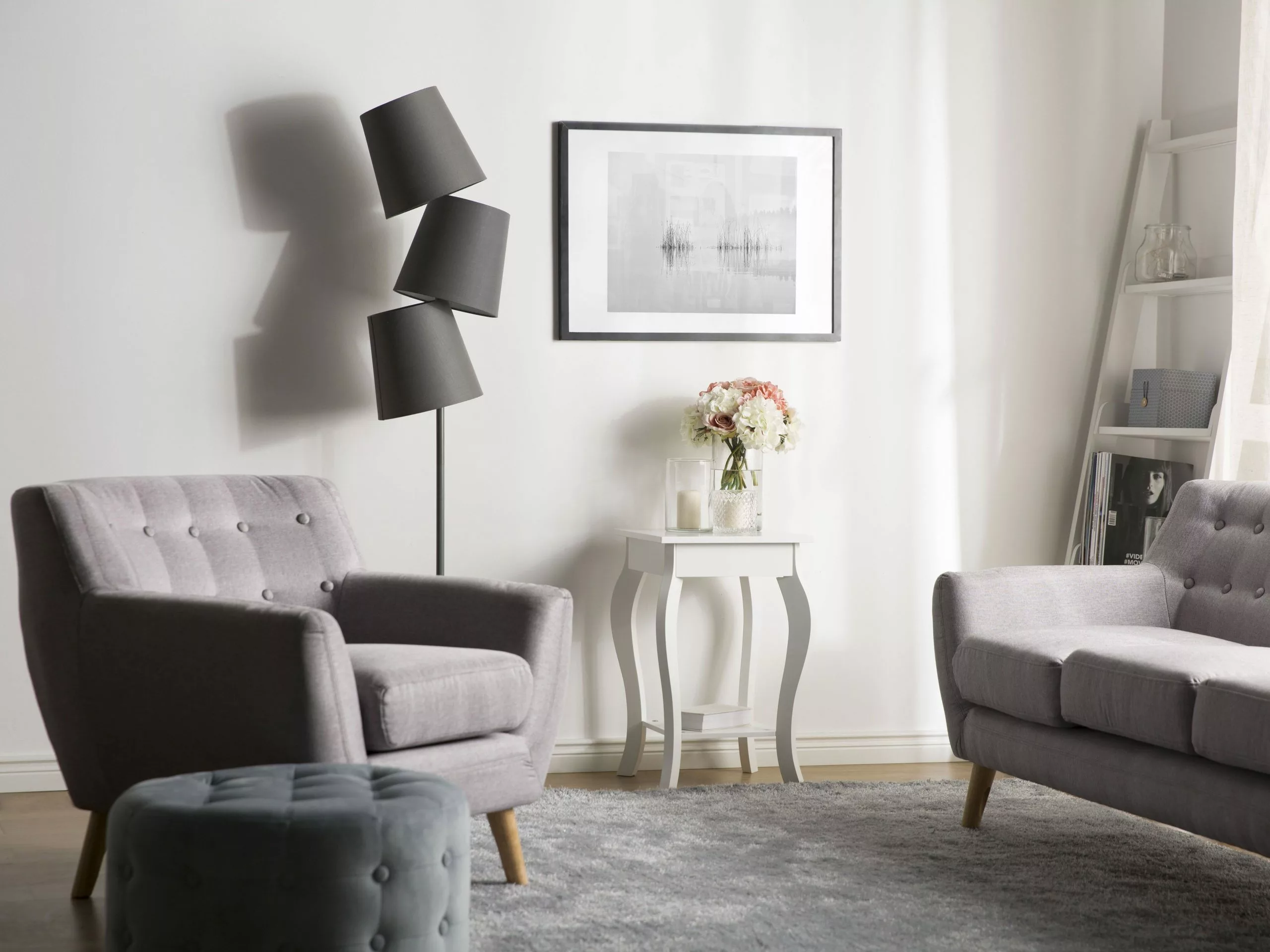 Beliani Salontafel Wit AVON - Afbeelding 2