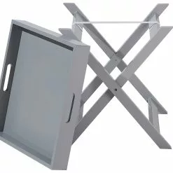 Beliani Bijzettafel Grijs CHESTER -Exporteren Stoelen Winkel undef src sa picid 687532 type whitesh image scaled