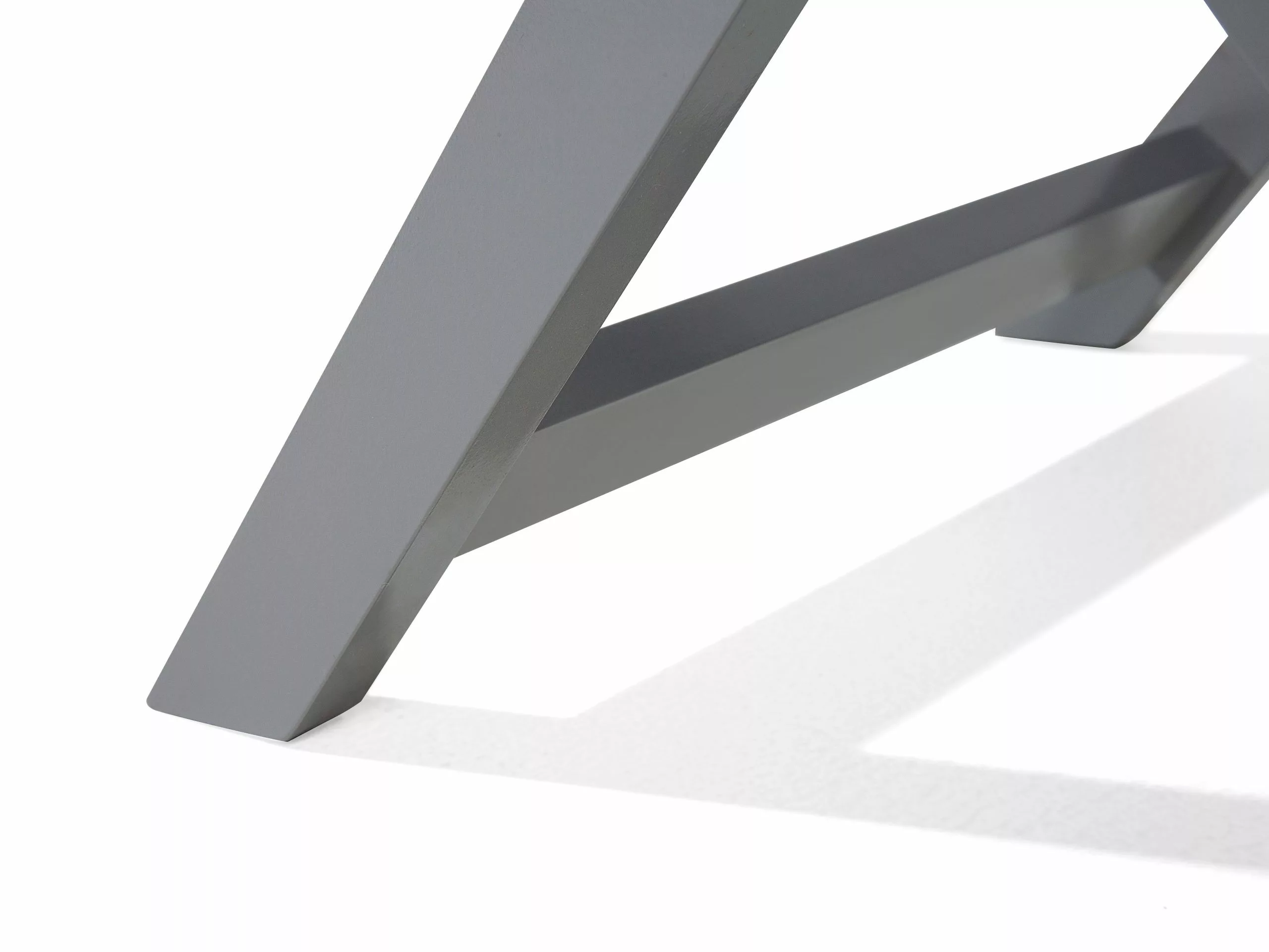 Beliani Bijzettafel Grijs CHESTER - Afbeelding 9