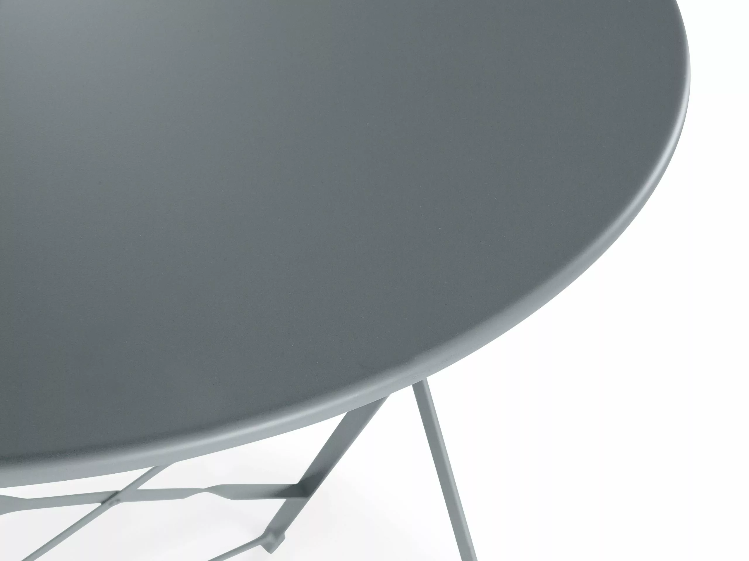 Beliani Balkonset Metaal Grijs FIORI - Afbeelding 8