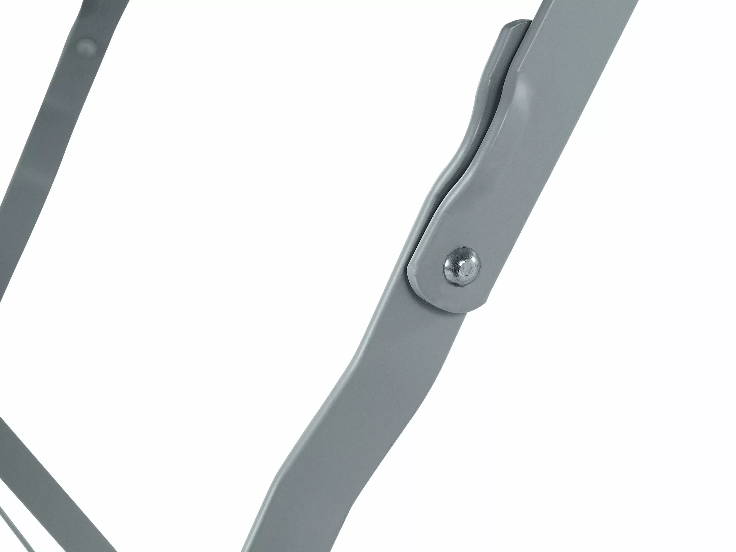 Beliani Balkonset Metaal Grijs FIORI - Afbeelding 9