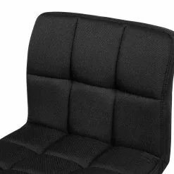 Beliani Barkruk Set Van 2 Stof Zwart MARION -Exporteren Stoelen Winkel undef src sa picid 688908 type whitesh image scaled