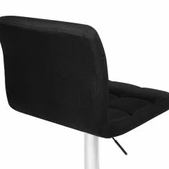 Beliani Barkruk Set Van 2 Stof Zwart MARION -Exporteren Stoelen Winkel undef src sa picid 688913 type whitesh image scaled