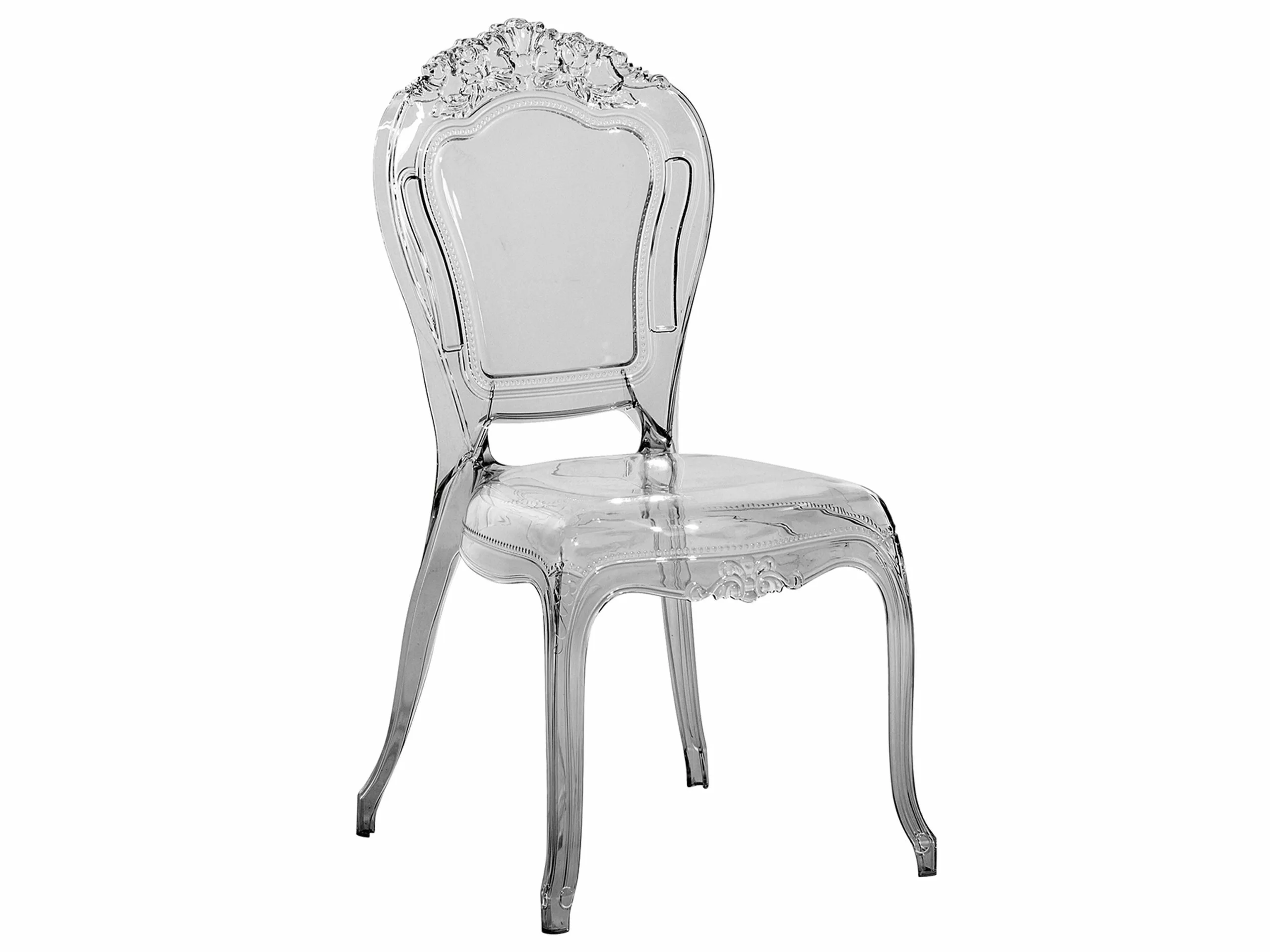 Beliani Eetkamerstoel Set Van 2 Kunststof Zwart VERMONT - Afbeelding 3