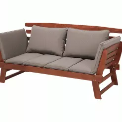 Beliani Tuinbank Hout Donkerbruin PORTICI -Exporteren Stoelen Winkel undef src sa picid 691779 type whitesh image