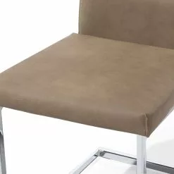 Beliani Eetkamerstoel Set Van 2 Kunstleer Beige ROCKFORD -Exporteren Stoelen Winkel undef src sa picid 693158 type whitesh image scaled