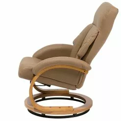 Beliani Massagestoel Met Hocker Kunstleer Beige FORCE -Exporteren Stoelen Winkel undef src sa picid 697892 type whitesh image scaled