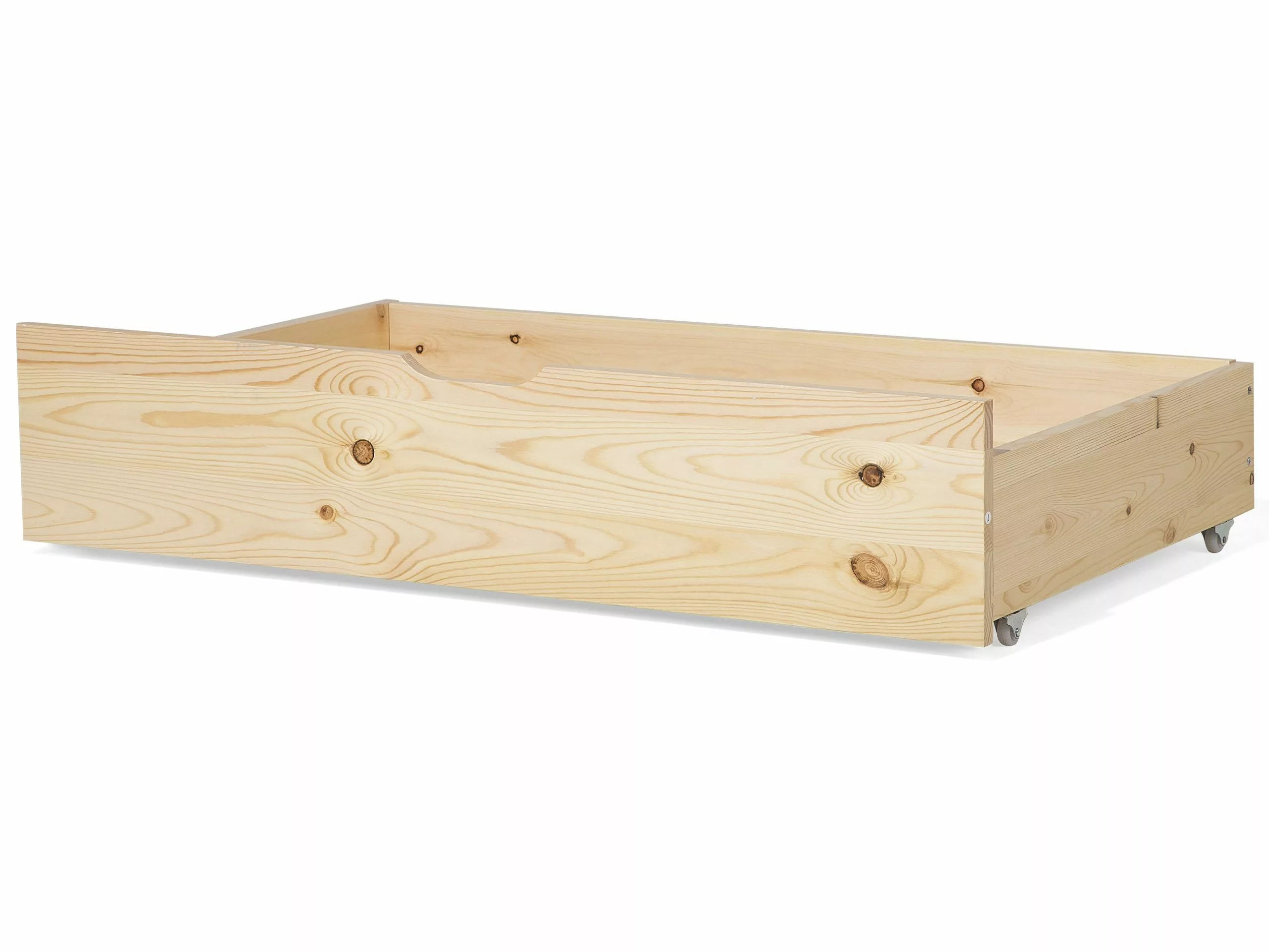 Beliani Bedlade Set Van 2 Hout RUMILLY - Afbeelding 2
