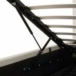 Beliani Bed Stof Beige Met Opbergruimte In Diverse Formaten RENNES -Exporteren Stoelen Winkel undef src sa picid 702973 type whitesh image scaled