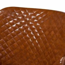 Beliani Eetkamerstoel Set Van 2 Kunstleer Bruin SOLANO -Exporteren Stoelen Winkel undef src sa picid 703319 type whitesh image scaled