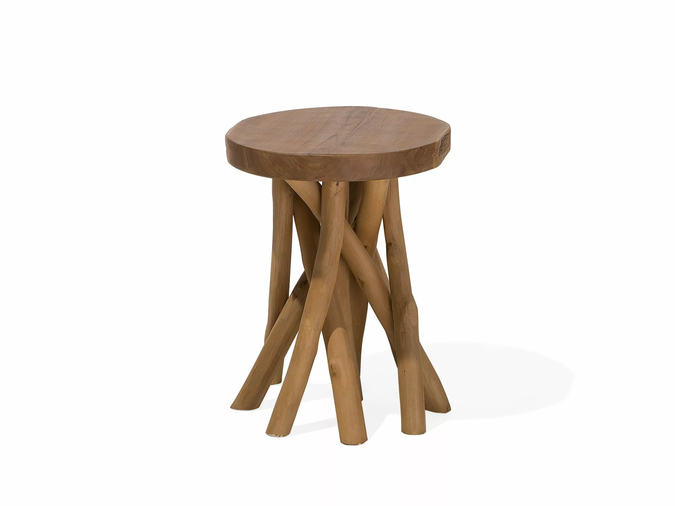 Beliani Bijzettafel Hout MERRITT - Afbeelding 6