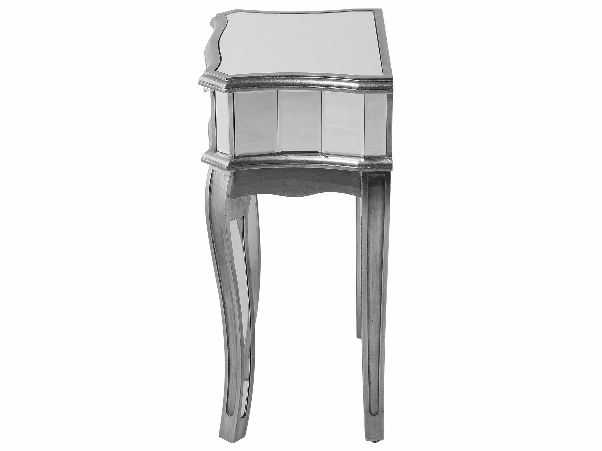 Beliani Sidetable Zilver SOMMA - Afbeelding 7