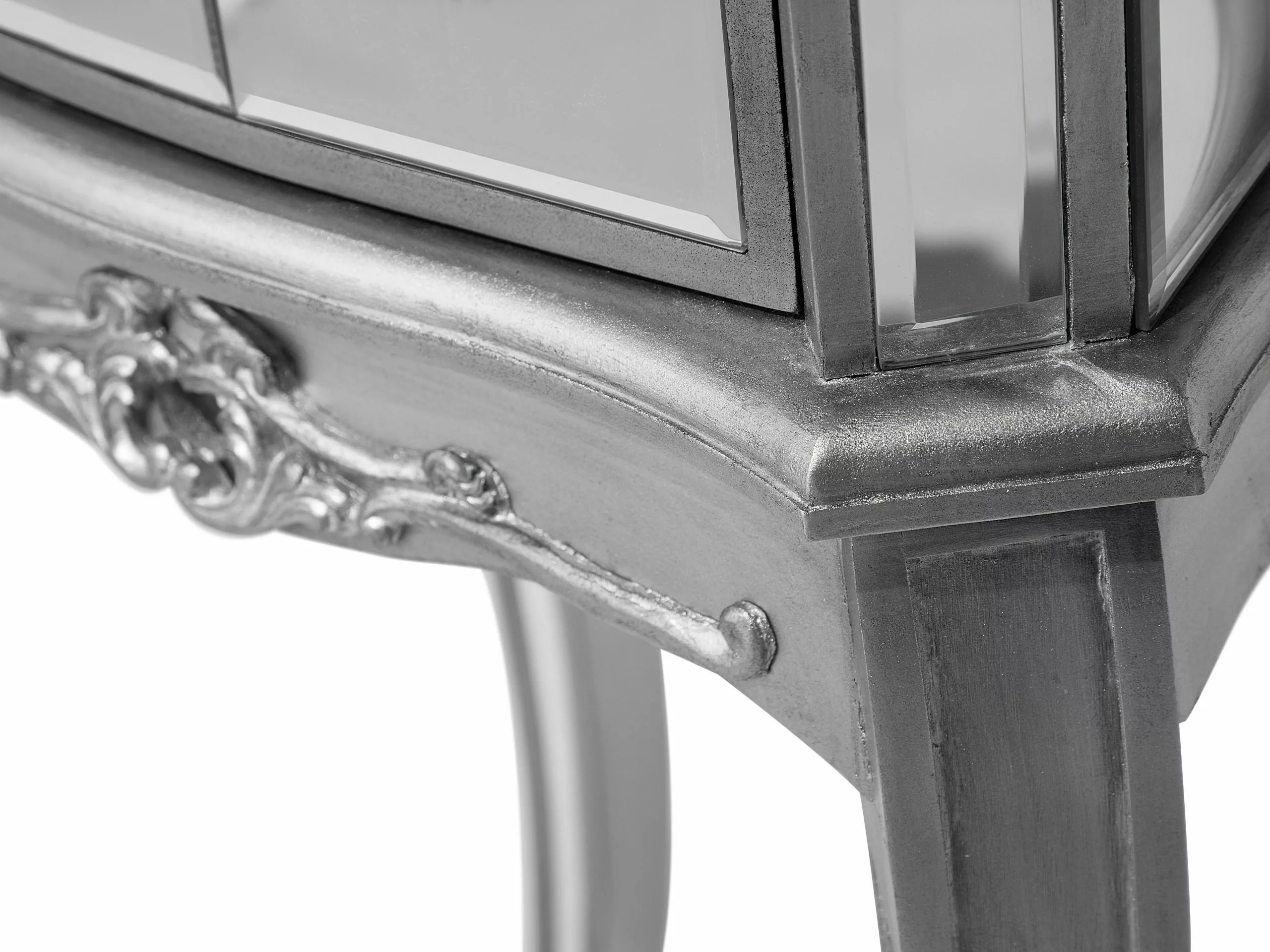 Beliani Sidetable Zilver SOMMA - Afbeelding 10