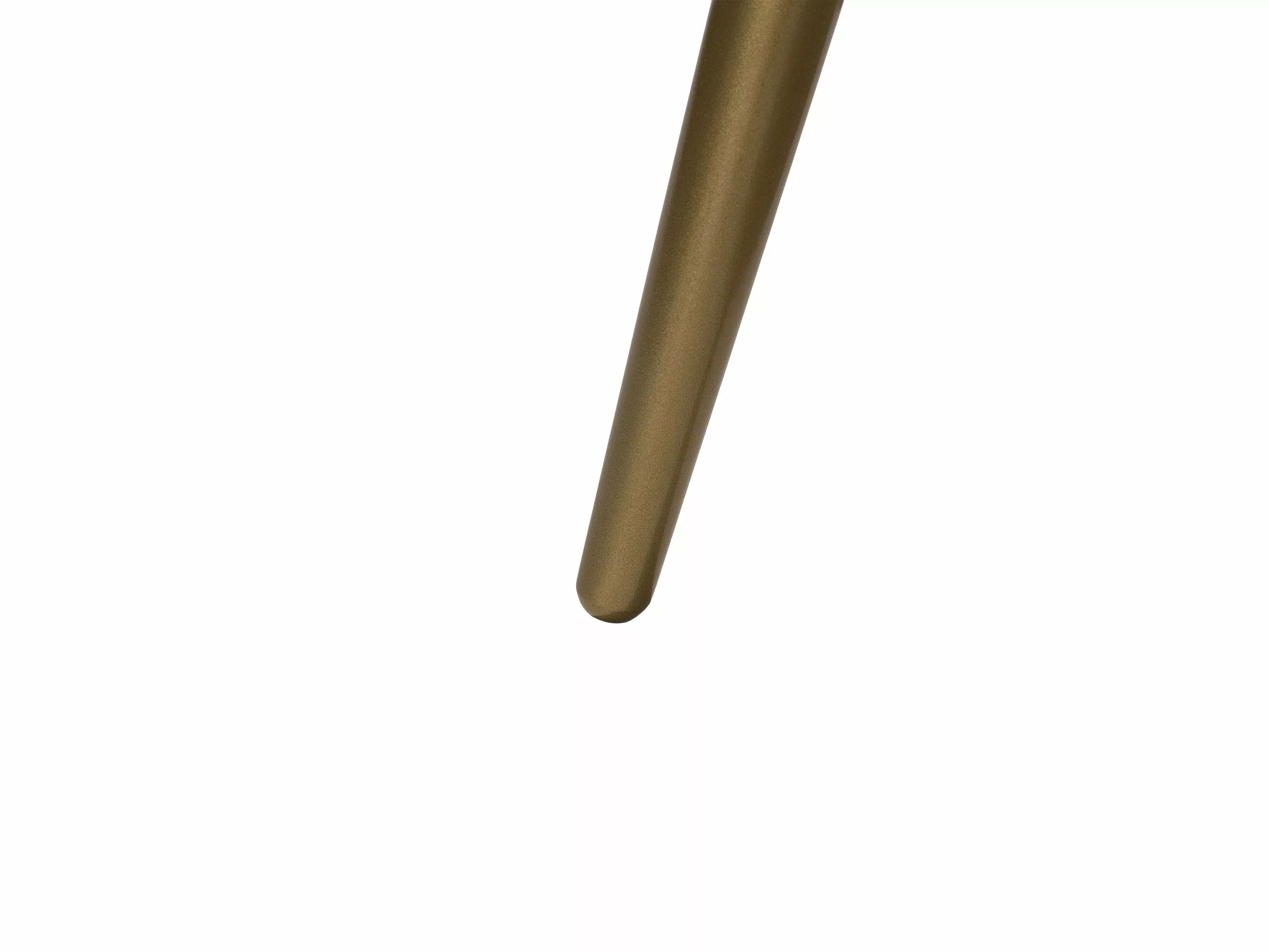 Beliani Bijzettafel Wit/goud RAMONA - Afbeelding 9