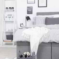 Beliani Boxspring Stof Grijs Met Opbergruimte In Diverse Formaten SENATOR -Exporteren Stoelen Winkel undef src sa picid 705851 type whitesh image scaled