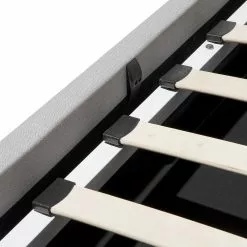 Beliani Bed Stof Grijs Met Opbergruimte In Diverse Formaten METZ -Exporteren Stoelen Winkel undef src sa picid 707837 type whitesh image scaled