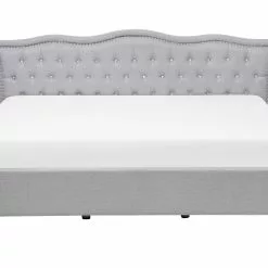 Beliani Bed Stof Grijs Met Opbergruimte In Diverse Formaten METZ -Exporteren Stoelen Winkel undef src sa picid 707839 type whitesh image scaled