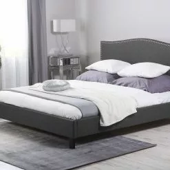 Beliani Bed Stof Grijs Met LED Multicolor In Diverse Formaten MONTPELLIER -Exporteren Stoelen Winkel undef src sa picid 709483 type whitesh image scaled