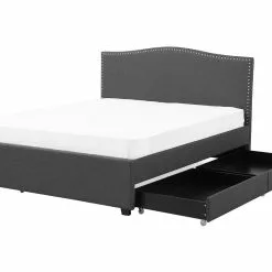 Beliani Bed Stof Grijs Met LED Multicolor Met Opbergruimte In Diverse Formaten MONTPELLIER -Exporteren Stoelen Winkel undef src sa picid 709594 type whitesh image scaled