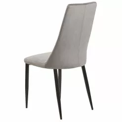 Beliani Eetkamerstoel Set Van 2 Fluweel Grijs CLAYTON -Exporteren Stoelen Winkel undef src sa picid 710960 type whitesh image scaled