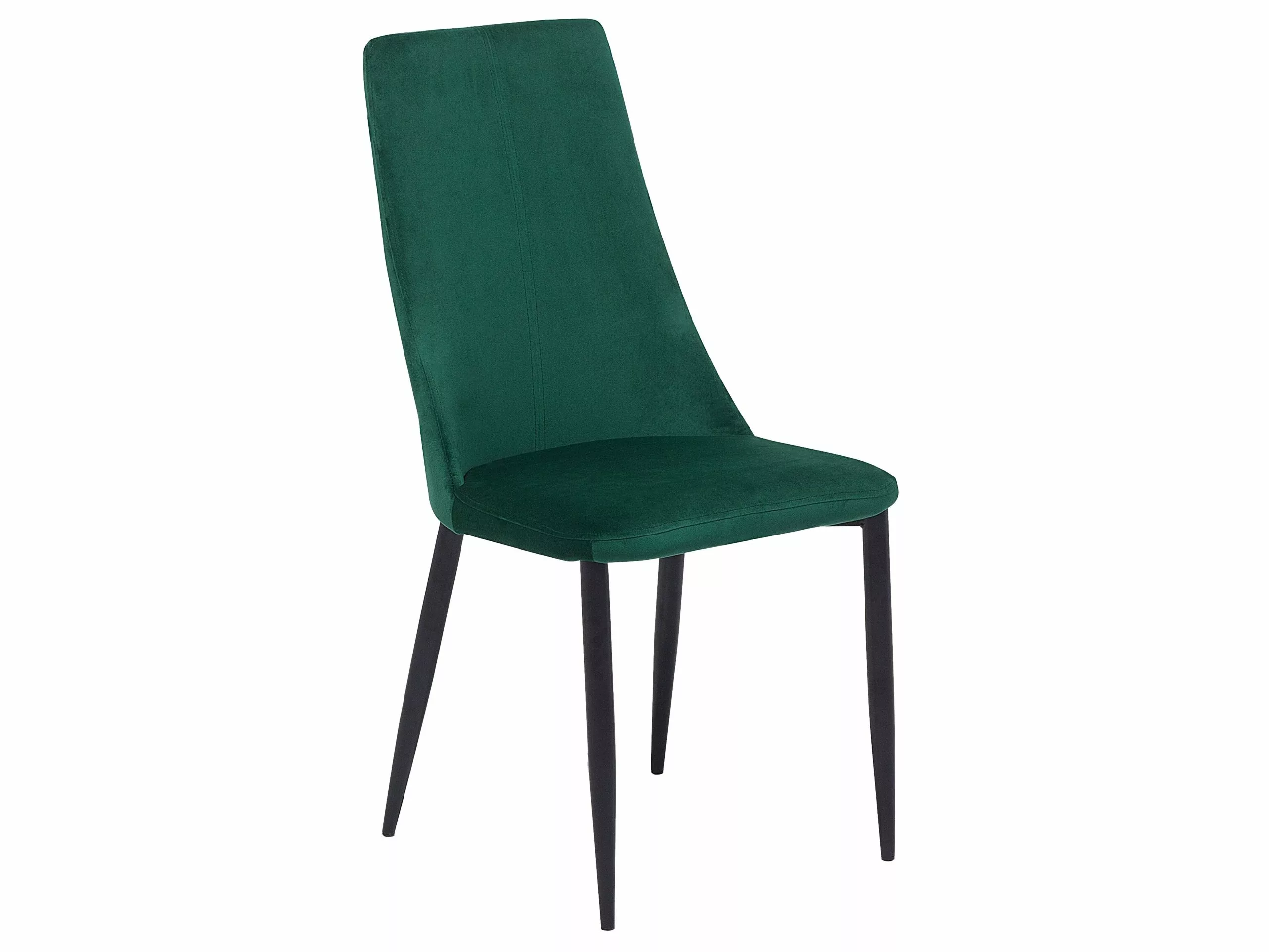 Beliani Eetkamerstoel Set Van 2 Fluweel Groen CLAYTON 8 Beliani Eetkamerstoel Set Van 2 Fluweel Groen CLAYTON - Afbeelding 6