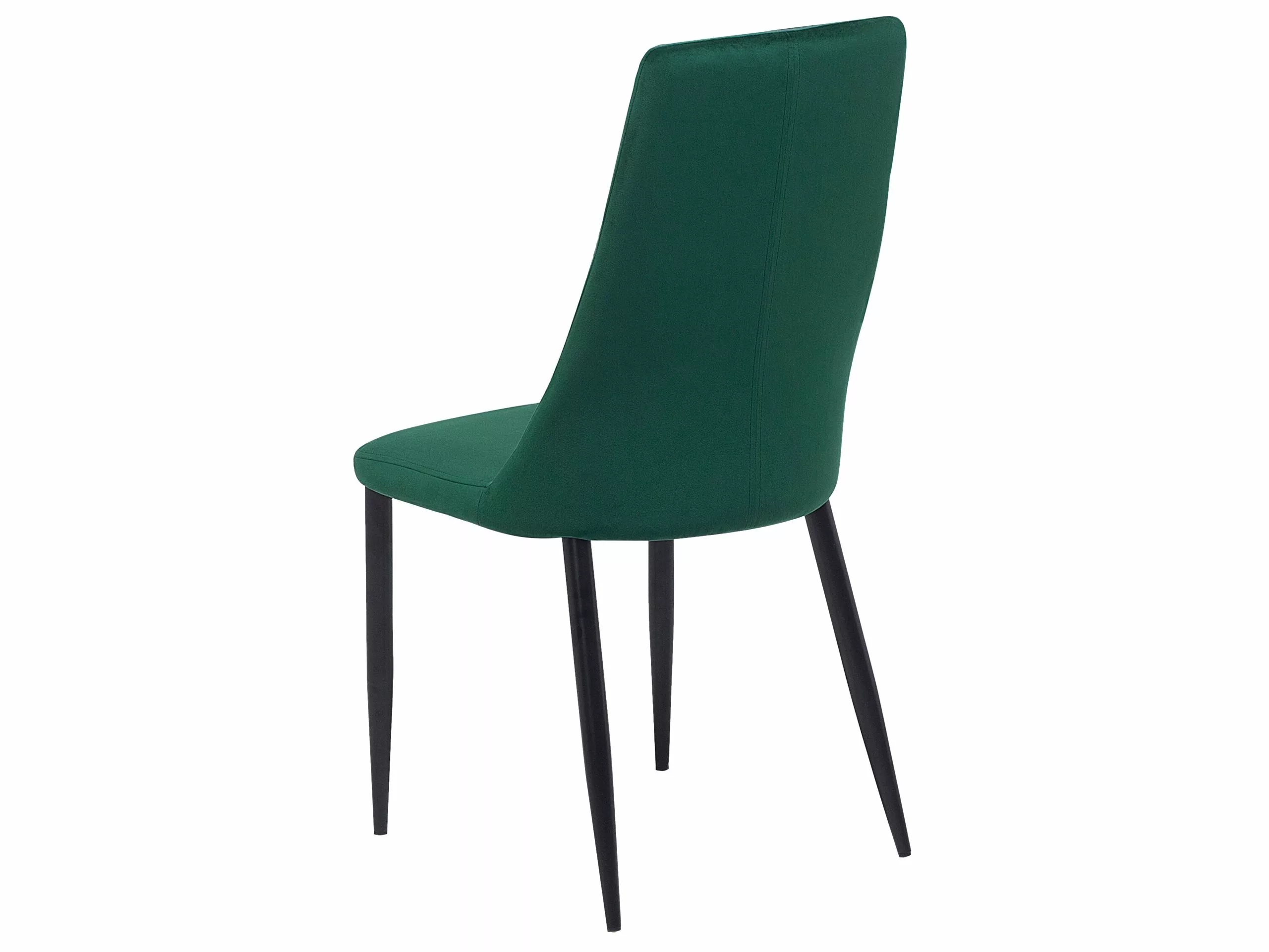 Beliani Eetkamerstoel Set Van 2 Fluweel Groen CLAYTON 10 Beliani Eetkamerstoel Set Van 2 Fluweel Groen CLAYTON - Afbeelding 8