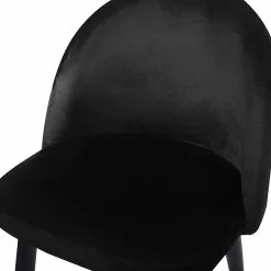 Beliani Eetkamerstoel Set Van 2 Fluweel Zwart VISALIA 19 Beliani Eetkamerstoel Set Van 2 Fluweel Zwart VISALIA -Exporteren Stoelen Winkel undef src sa picid 711023 type whitesh image scaled