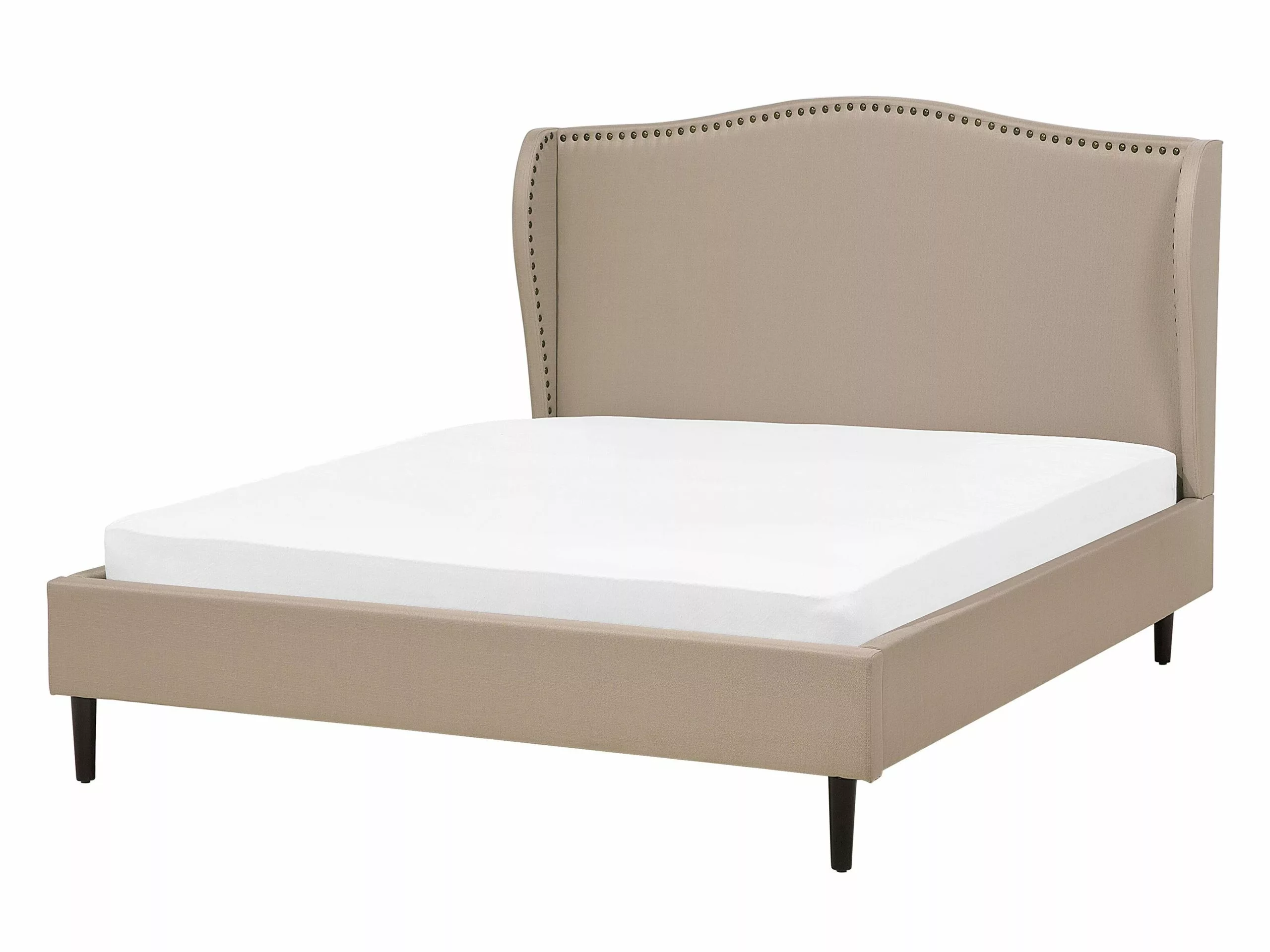 Beliani Bed Stof Beige In Diverse Formaten COLMAR