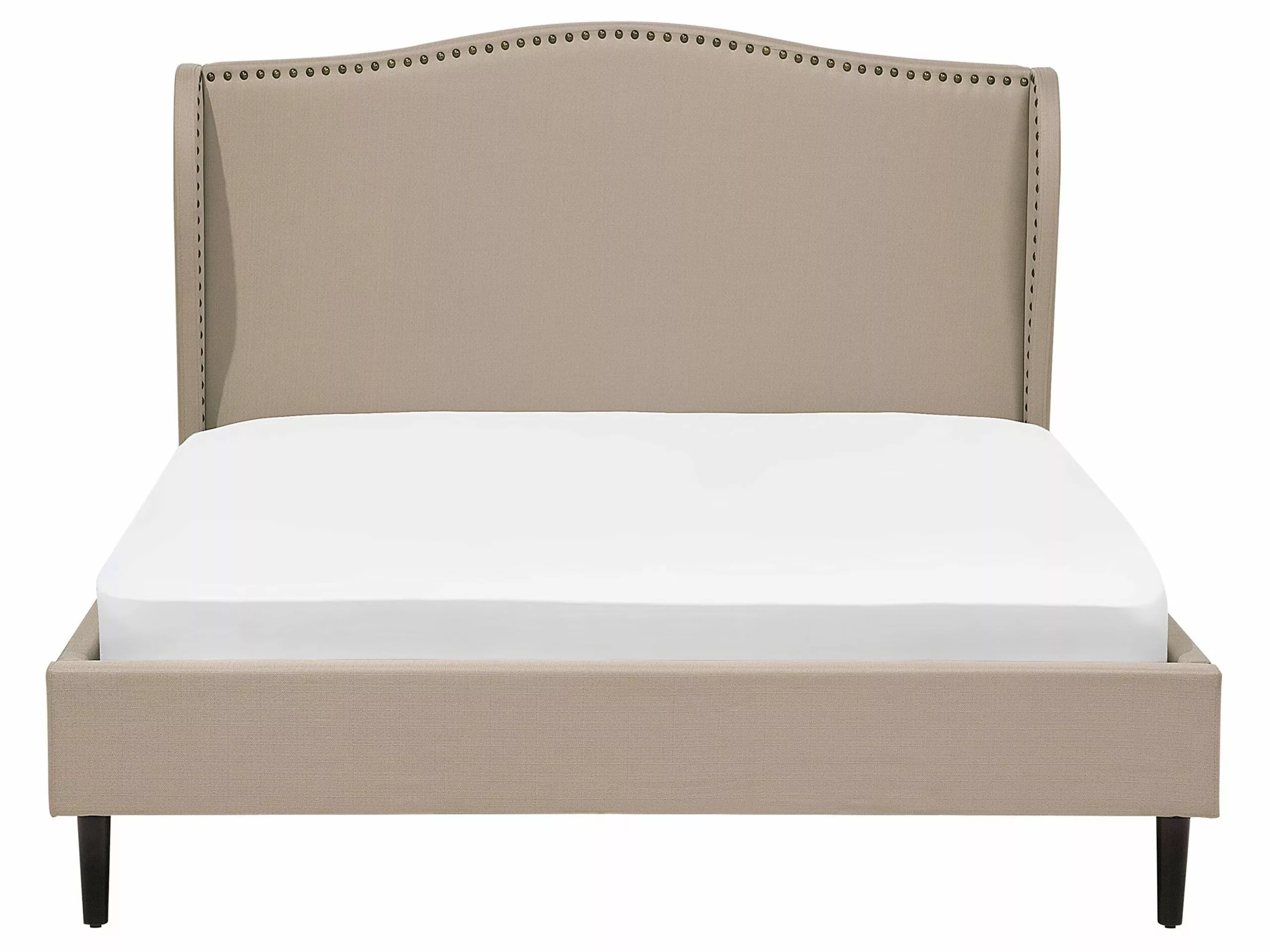 Beliani Bed Stof Beige In Diverse Formaten COLMAR - Afbeelding 3