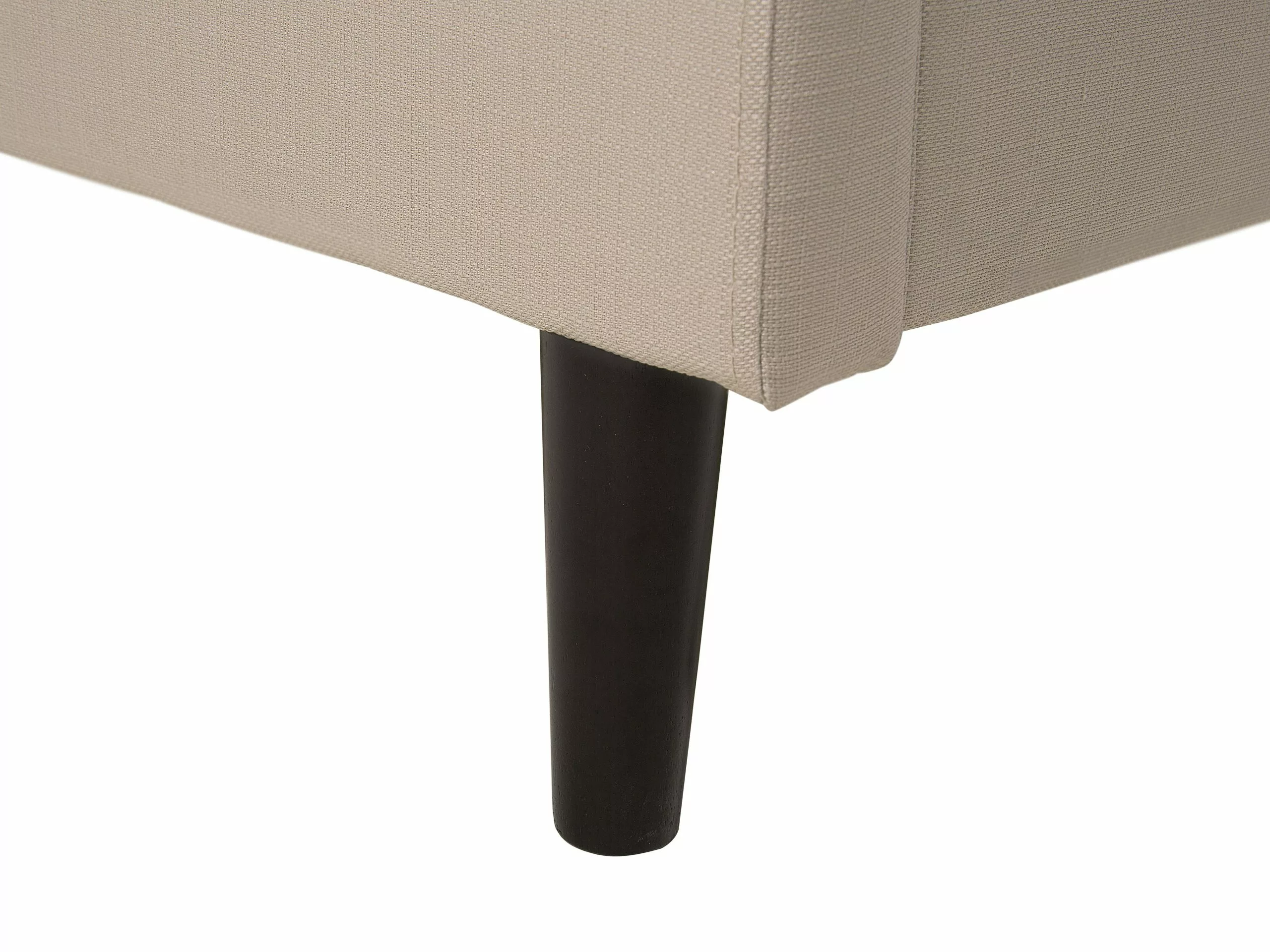 Beliani Bed Stof Beige In Diverse Formaten COLMAR - Afbeelding 8