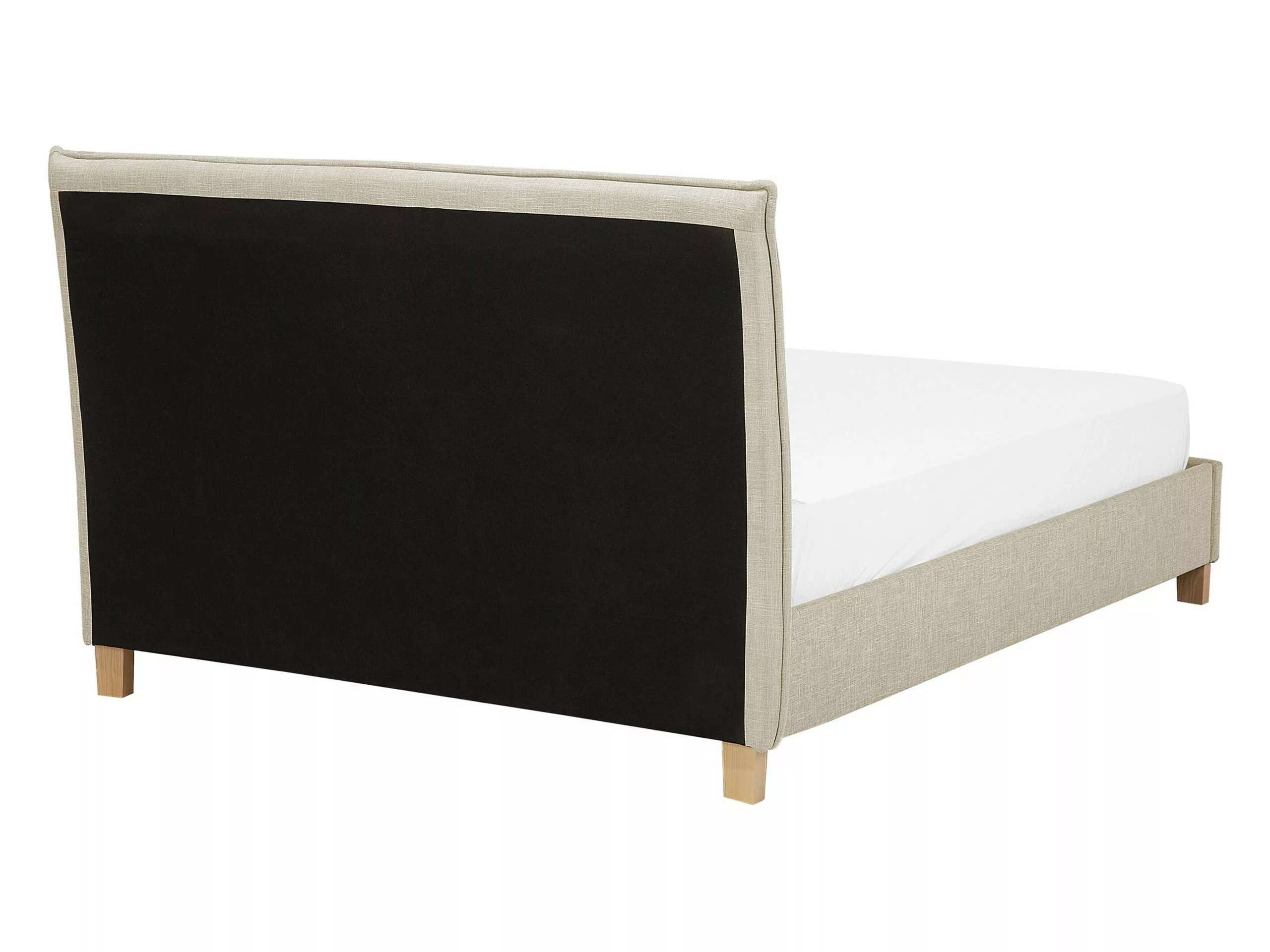 Beliani Bed Stof Beige In Diverse Formaten SENNEZ 8 Beliani Bed Stof Beige In Diverse Formaten SENNEZ - Afbeelding 6