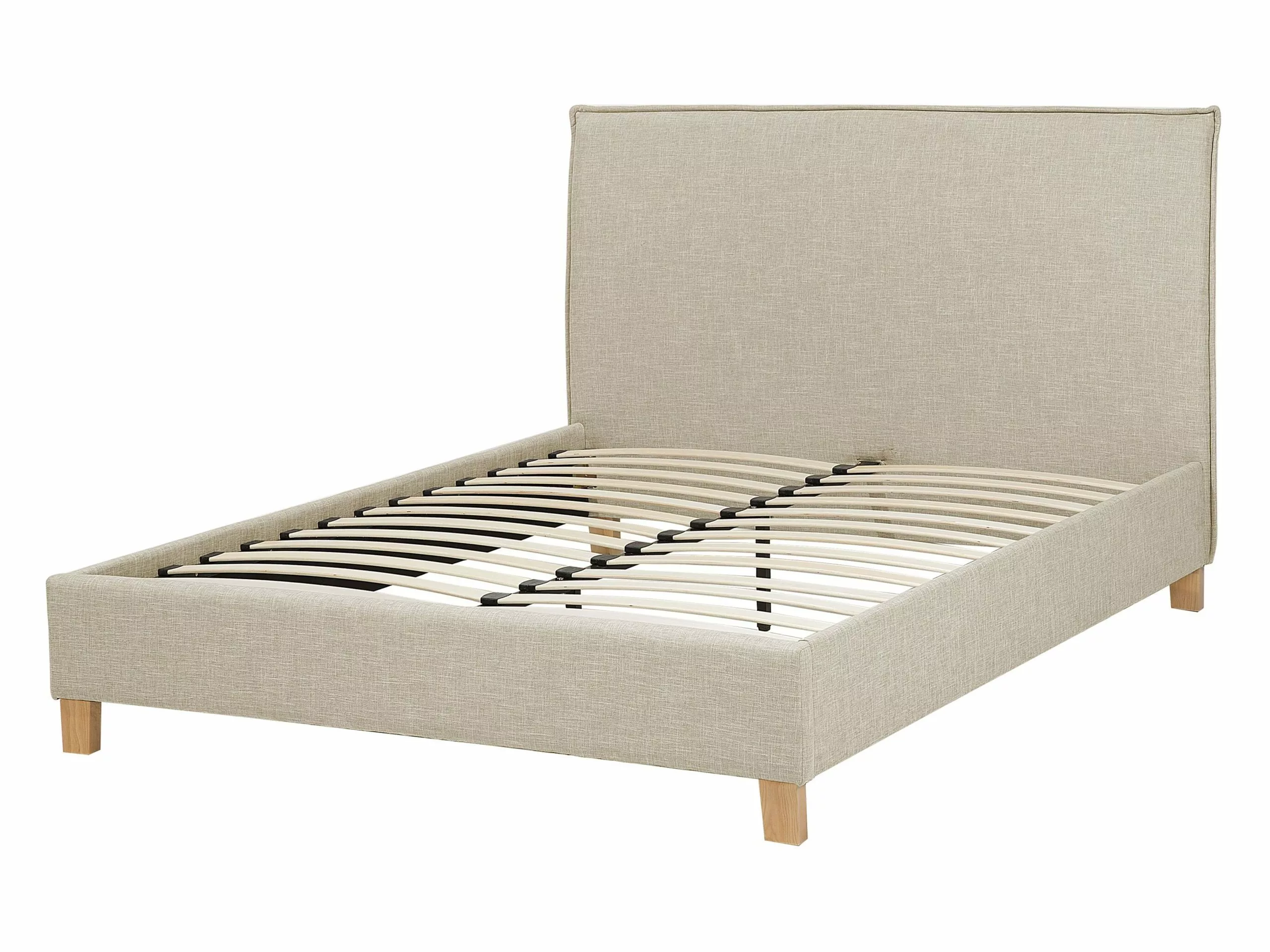 Beliani Bed Stof Beige In Diverse Formaten SENNEZ 10 Beliani Bed Stof Beige In Diverse Formaten SENNEZ - Afbeelding 8