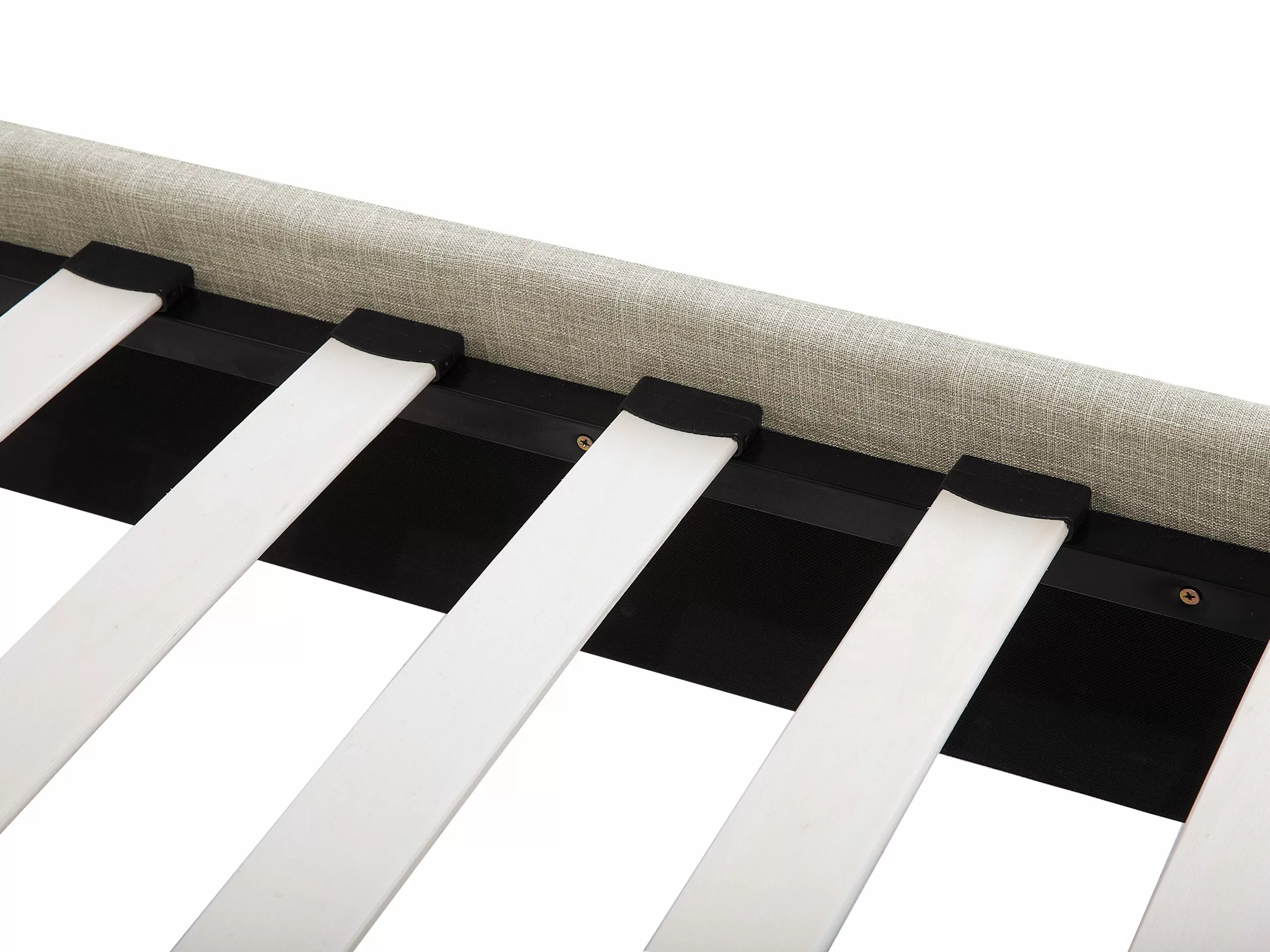 Beliani Bed Stof Beige In Diverse Formaten SENNEZ 11 Beliani Bed Stof Beige In Diverse Formaten SENNEZ - Afbeelding 9